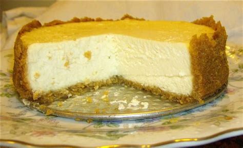 Beat cream cheese, 1 cup sugar, and vanilla with mixer until well blended. New York Style Cheesecake (6-Inch) | Recipe | Cheesecake ...