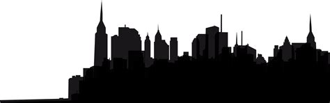 New York City Black And White Skyline Monochrome Photography Ciudad