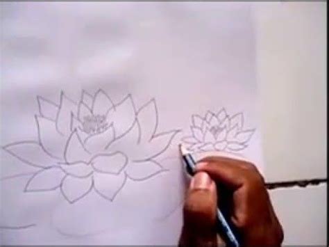 Melukis bunga tulip dengan cat air. Cara Mudah Menggambar Bunga Teratai | Bunga teratai ...