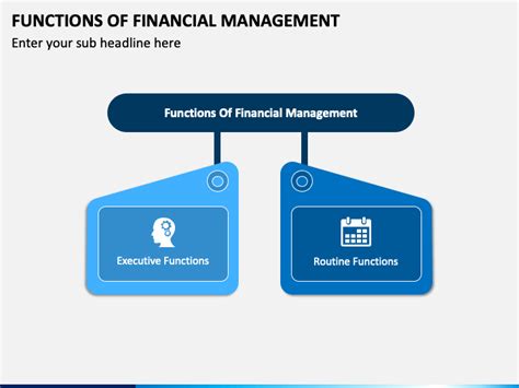 Functions Of Financial Management Powerpoint Template Ppt Slides