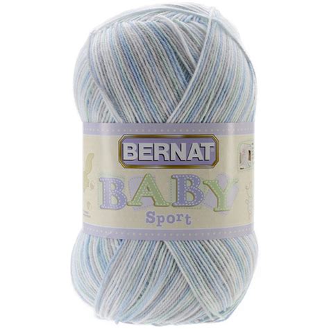 Bernat Baby Sport Baby Cool Blue Ombre Yarn Yarn Knitting And