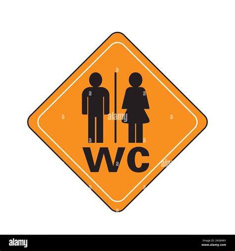 Wc Toilet Restroom Women Men Sign Stock Vector Image And Art Alamy