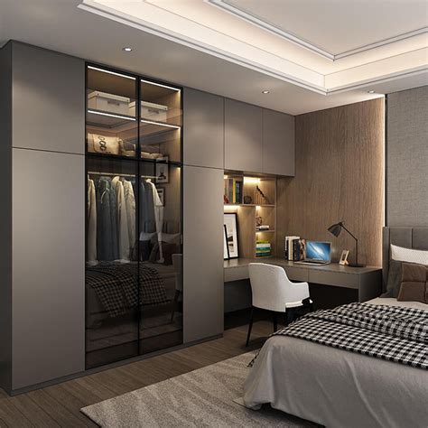 Modern Bed Rooms Wall Cupboard Wardrobes Cabinet Design Custom Bedroom