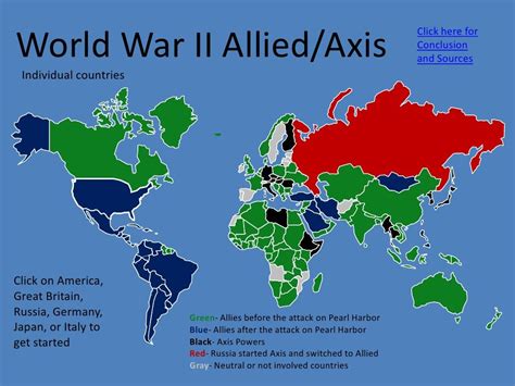 World War 2 Allies And Axis Worldjulc
