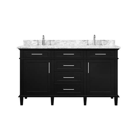 Select from a wide variety of 60 in vanity tops online. Home Decorators Collection Sonoma 60-inch Black Double ...