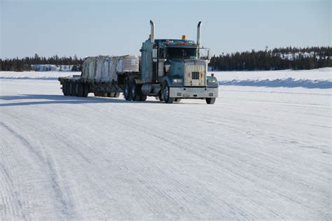 Riverhurst crossing is an ice road constructed each year at riverhurst and allowing vehicles to cross lake diefenbaker, a reservoir and bifurcation lake in southern saskatchewan, canada. Canada's ice road to diamonds - Eye on the Arctic