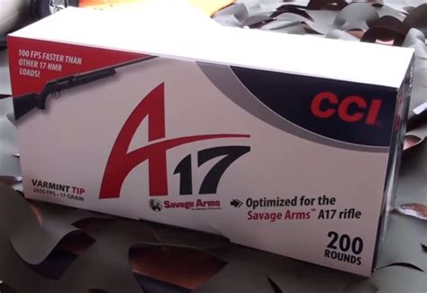 Savage Launches 17 Hmr A17 Rifle Cci Releases A17 Ammo An Official