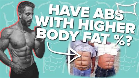 How To Make Your Abs Visible At A Higher Body Fat Youtube