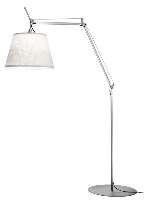Lampadaire Tolomeo Paralume Led Outdoor Artemide Blanc Made In Design