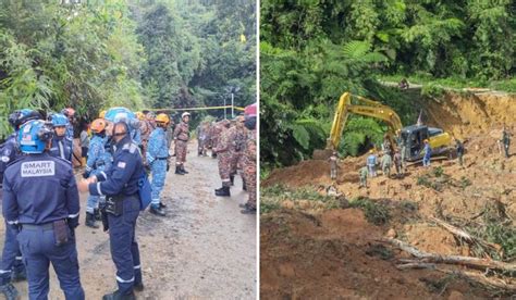 Names Of Batang Kali Landslide Victims Released Search Continues For
