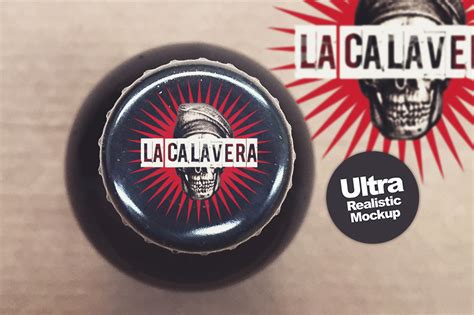 Mockups Beer Cap Logo