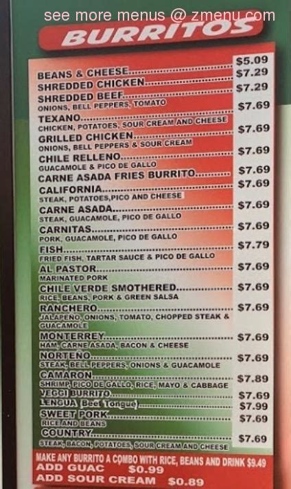 Menu items and prices are subject to change without prior notice. Online Menu of Betos Mexican Restaurant, Kaysville, Utah ...