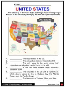 Say the pledge of allegiance daily with broadcast cal!#kidhistory #kidexplorer The Pledge of Allegiance Facts & Worksheets For Kids