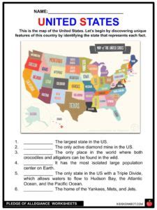 You might remember something that happened in the previous century, where the 'purity' of your race, religion and nationality became a little too important and it resulted in. The Pledge of Allegiance Facts & Worksheets For Kids