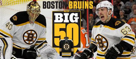 Book Review The Big 50 Boston Bruins Inside Hockey