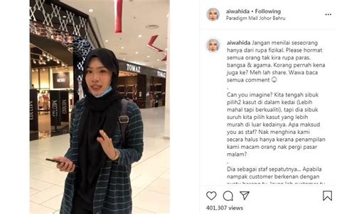 Sebelum ini, di media sosial, terdapat keluhan seorang suami tentang penampilan isterinya. Rupanya Gadis Yang Tak Dilayan Jurujual Kerana Pakaian ...
