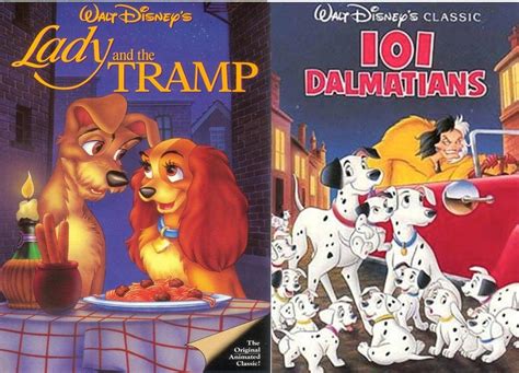Lady And The Tramp And 101 Dalmatians By Ronsonic On Deviantart