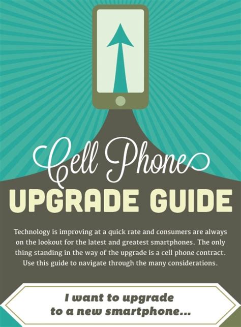Cell Phone Upgrade Guide Infographic