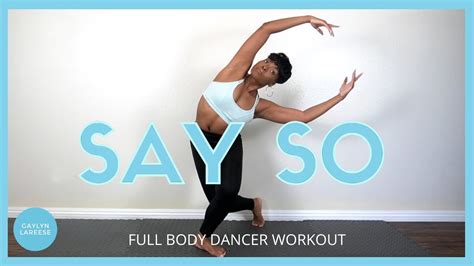 Say So Doja Cat Ft Nicki Minaj Full Body Dancer Workout Youtube