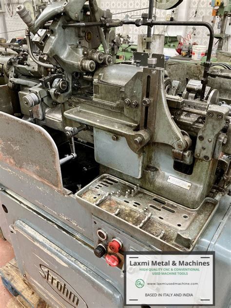 Automatic Lathe Machine Traub Strhom M125 Laxmi Metal And Machines