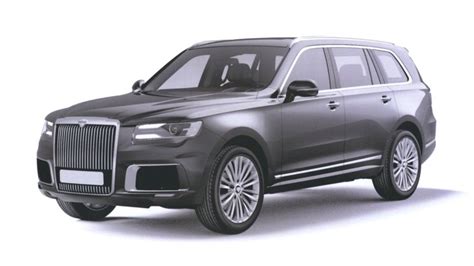 Russias Aurus Komendant Luxury Suv Revealed As A Rolls Royce Rival