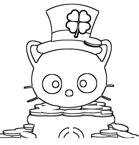 Lucky Chococat Coloring Page Download Print Or Color Online For Free