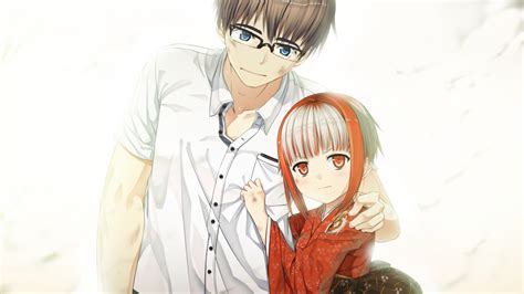 Papel De Parede Anime óculos Monobeno Menina Cara Mangaka