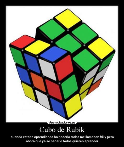 Cubo De Rubik Desmotivaciones