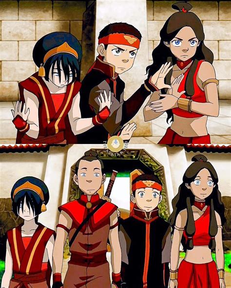 The Gaang In Fire Nation Disguise Avatar Airbender Avatar The Last