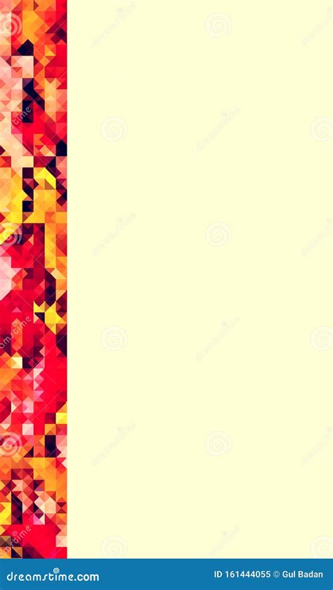 Background Wallpaper With Side Border Stock Illustration Illustration