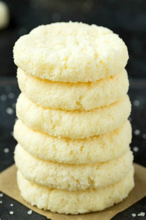 Coconut Cookies 3 Ingredients No Flour And 5 Minutes