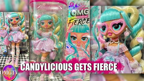 Lol Surprise Omg Fierce Candylicious First Looks Youtube