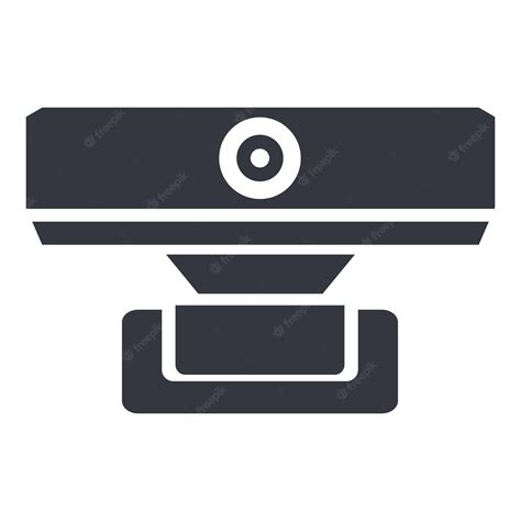 Icône De Caméra Web Symbole De Webcam De Base Vectoriel Vecteur Premium