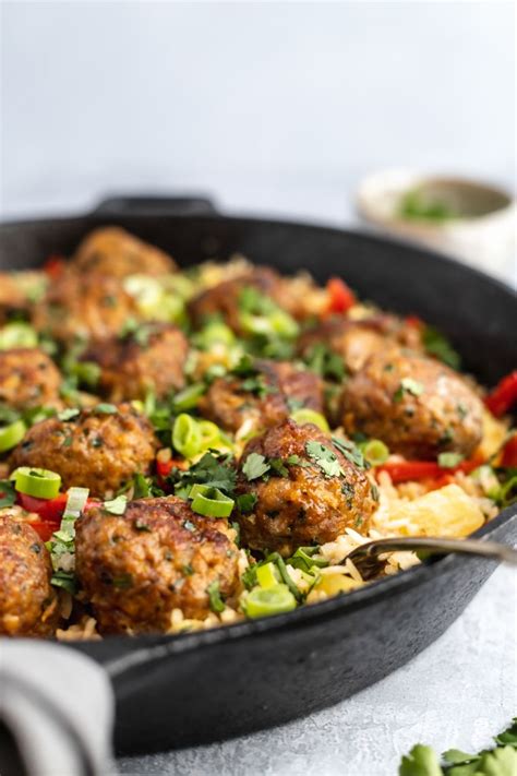 Incredible Firecracker Chicken Meatballs Made With Flavorful Spices And