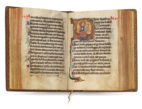 Psalter In Latin Illuminated Manuscript On Vellum Flanders Final