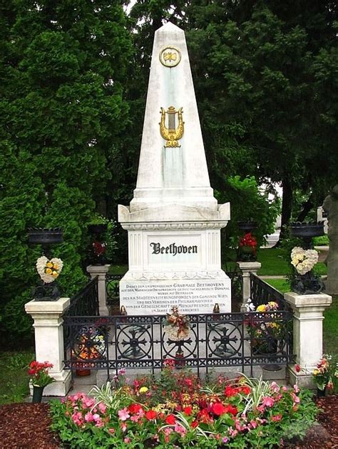 Beethoven Grave Vienna Austria Famous Tombstones Famous Graves