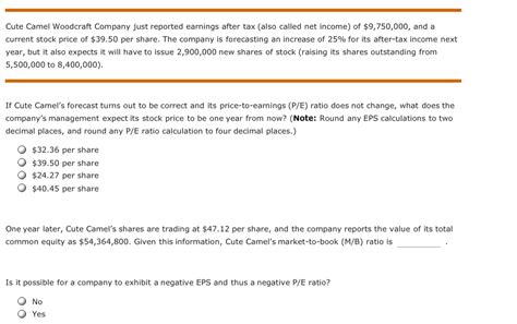 Netflix shares drop after subscribers miss. Solved: Cute Camel Woodcraft Company Just Reported Earning ...