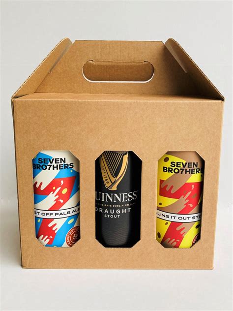 Beer Cider Bottle T Box Packaging For Retail Uk