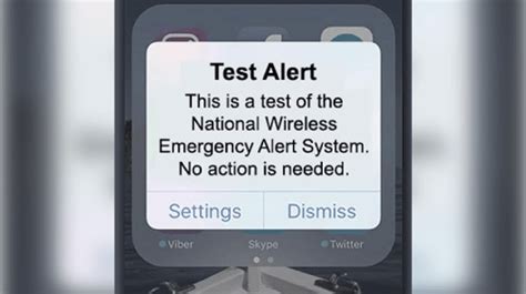 emergency alert system tests set for phones tvs radios oct 4