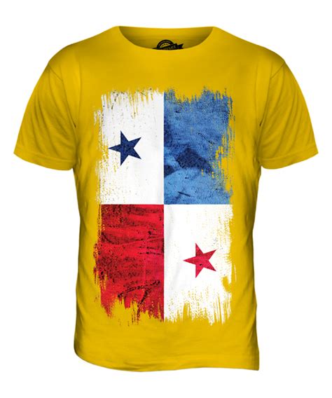 panama grunge flag mens t shirt tee top panamÁ football panamanian t shirt ebay