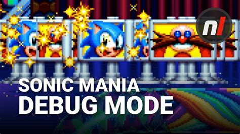 Sonic Mania How To Unlock Debug Mode And Stage Select Youtube