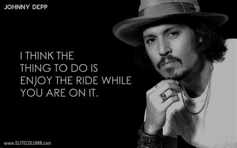 The hannibal star was cast in the role of gellert grindelwald after depp was asked to resign in november 2020 by warner bros. 11 Johnny Depp Quotes To Inspire You | EliteColumn