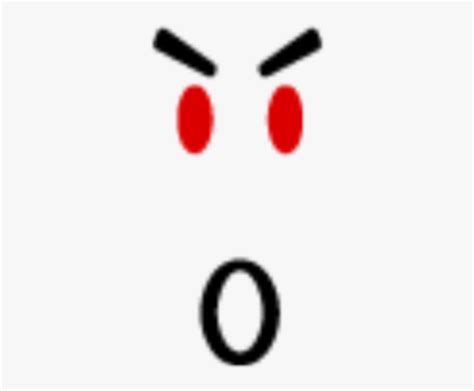 Roblox Face Angry Hd Png Download Kindpng