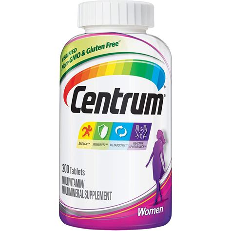Centrum Multivitamin For Women Multivitaminmultimineral Supplement