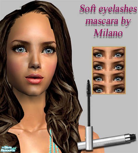 The Sims Resource Eyelashes Set 01