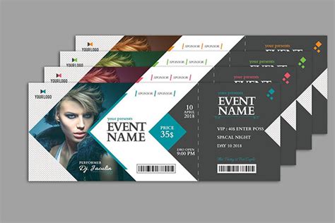 Event Ticket Templates Free And Premium 56 Psd Vector Ai Downloads