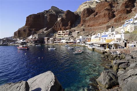 Ammoudi Bay 1 Santorinis Villages Pictures Greece In Global