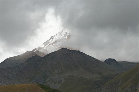 Mount Kazbek Georgia Mount Kazbek Is A Dormant Stratovol Flickr