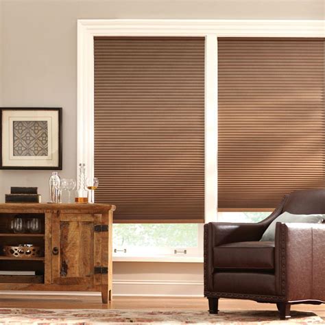 Home Decorators Collection Cut To Size Mocha Cordless Blackout Fade
