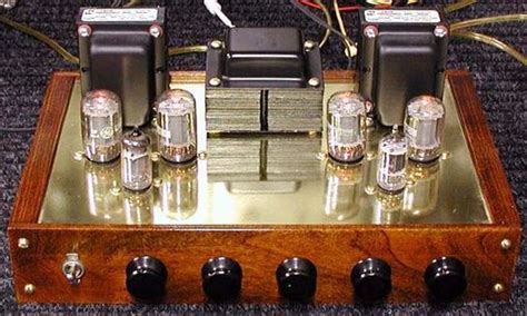 Diy Push Pull Tube Amplifier Audiophiles Shape The Sound By